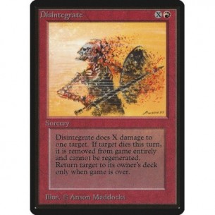 Disintegrate
