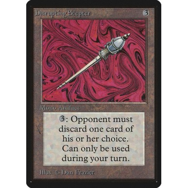 Disrupting Scepter