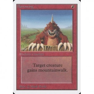 Burrowing