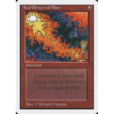Red Elemental Blast