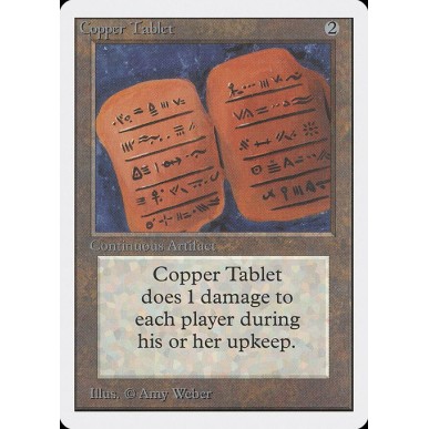 Copper Tablet