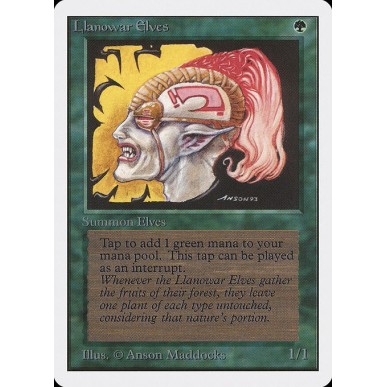 Llanowar Elves