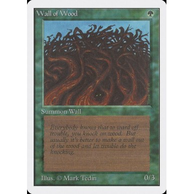 Wall of Wood