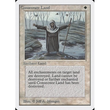 Consecrate Land