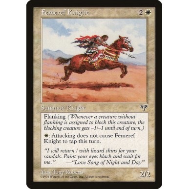 Cavaliere Femeref