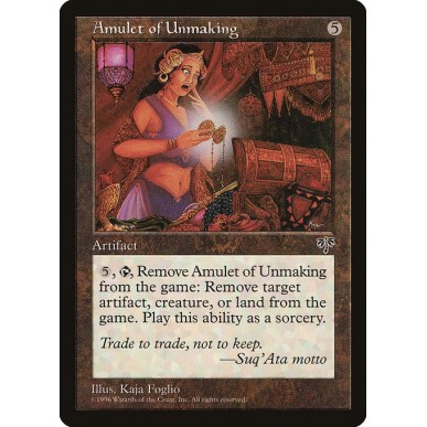 Amulet of Unmaking