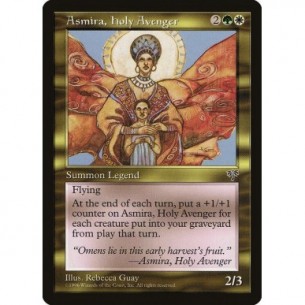Asmira, Vendicatrice Sacra