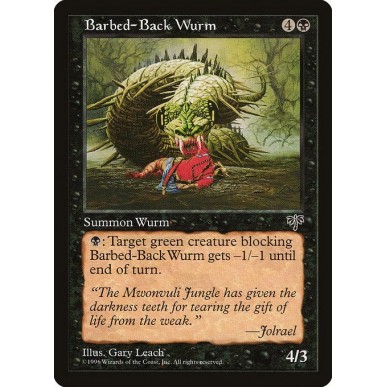 Barbed-Back Wurm