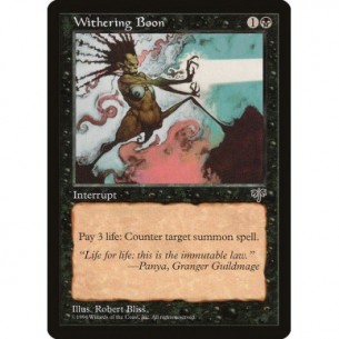 Withering Boon