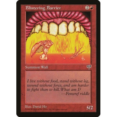 Blistering Barrier