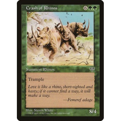 Crash of Rhinos