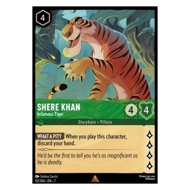 Shere Khan - Tigre Famigerata