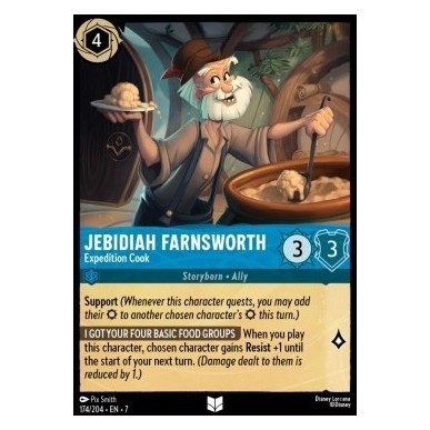 Jebidiah Farnsworth - Cuoco della...