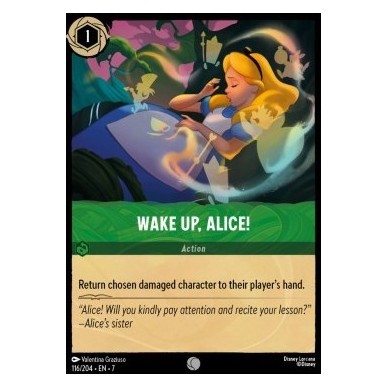 Alice, Svegliati!