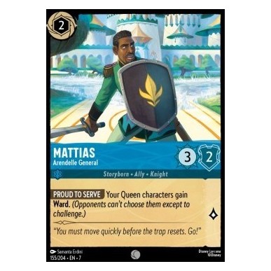 Mattias - Generale di Arendelle