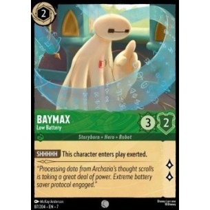 Baymax - Batteria Scarica