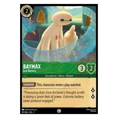 Baymax - Batteria Scarica