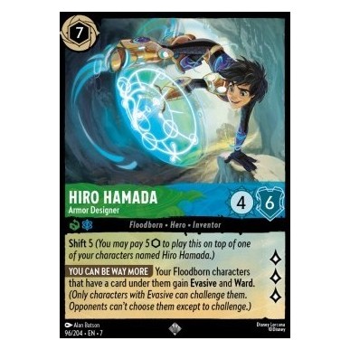 Hiro Hamada - Proggettista di Armature