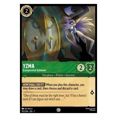 Yzma - Cospiratrice Esasperata