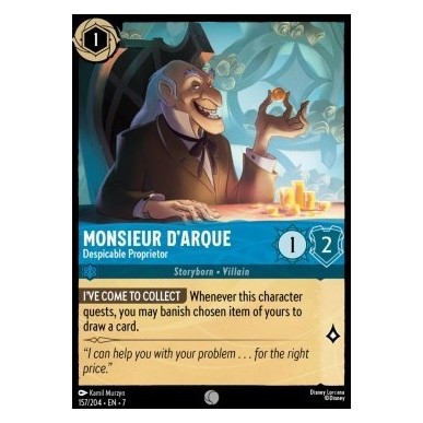 Monsieur D'Arque - Proprietario...