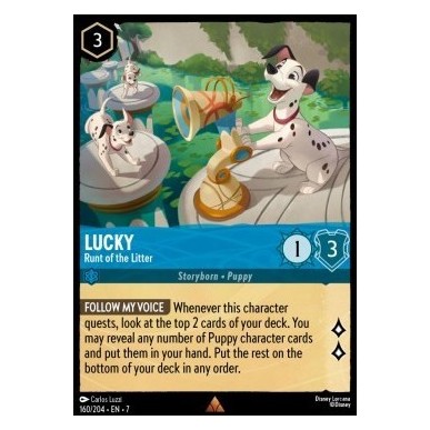 Lucky - Il Più Piccolo della Cucciolata