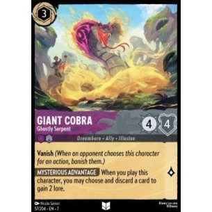 Cobra Gigante - Serpente...