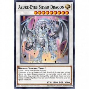 Drago Argento Occhi Azzurri