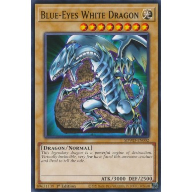 Blue-Eyes White Dragon (V.2 - Common)