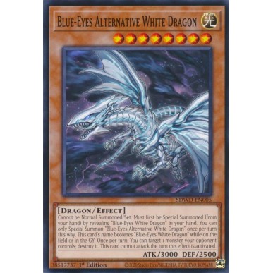 Drago Bianco Alternativo Occhi Blu