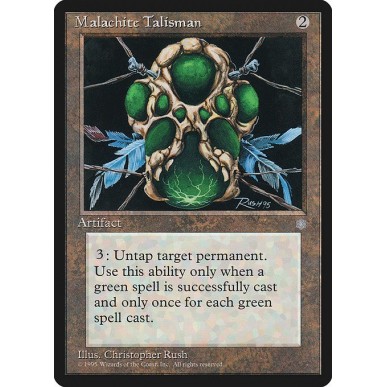 Malachite Talisman