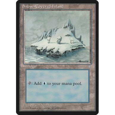 Snow-Covered Island