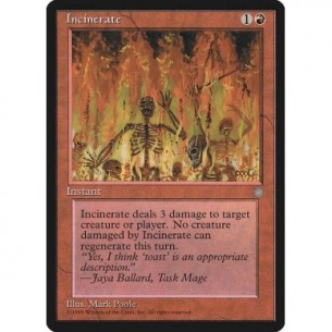 Incinerate