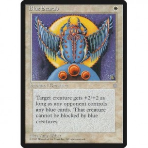 Blue Scarab