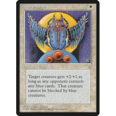 Blue Scarab