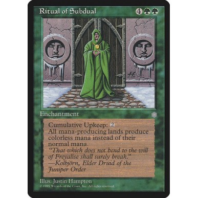 Ritual of Subdual