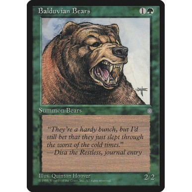 Balduvian Bears