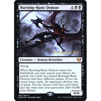 Burning-Rune Demon