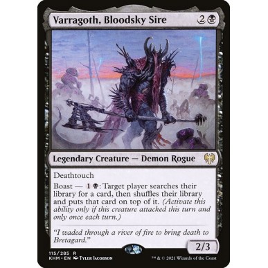 Varragoth, Bloodsky Sire