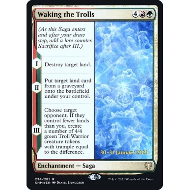 Waking the Trolls