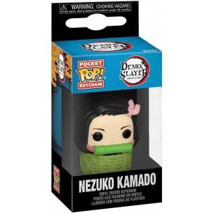 Funko Pop Keychain - Nezuko Kamado (Basket) - Demon Slayer