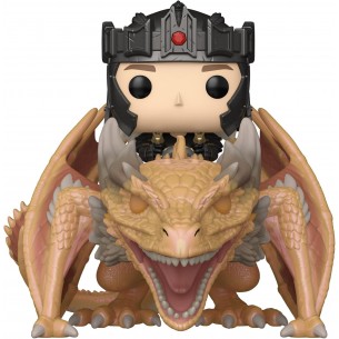 Funko Pop Rides 135 - Aegon Targaryen with Sunfyre - House of the Dragon (Oversized) 2
