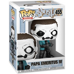 Funko Pop Rocks 455 - Papa Emeritus IV - Ghost (Glitter)