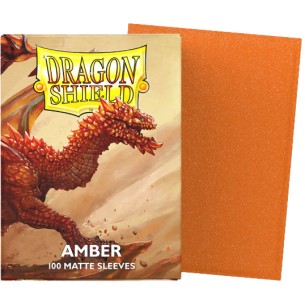 Standard - Matte - Amber (100 Bustine) - Dragon Shield 2