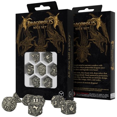 Q Workshop - Set 7 Dadi - Dracopolis - The Scandinavian Blackfang