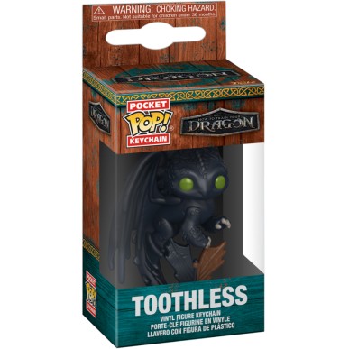 Funko Pop Keychain - Toothless - How to Train Your Dragon