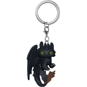 Funko Pop Keychain - Toothless - How to Train Your Dragon 2