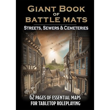 Giant Book of Battle Mats - Streets, Sewers & Cemeteries