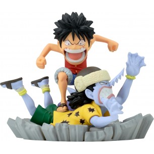Monkey D. Luffy vs. Arlong - One Piece - WCF Log Stories - Banpresto (7cm)