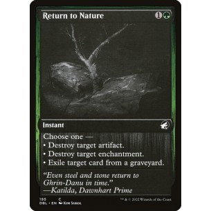 Return to Nature