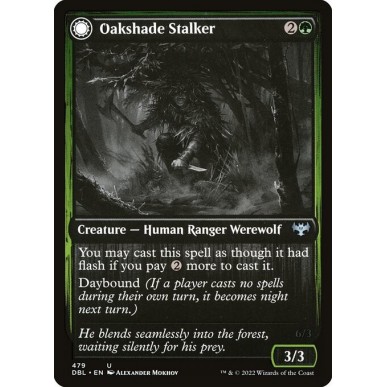 Oakshade Stalker // Moonlit Ambusher